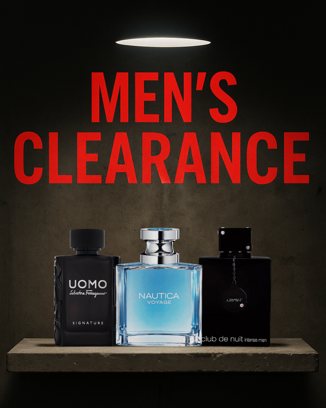 MEN CLEARANCE SPRAY