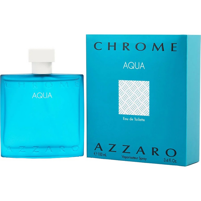 Azzaro Chrome Aqua Eau De Toilette Spray for Men