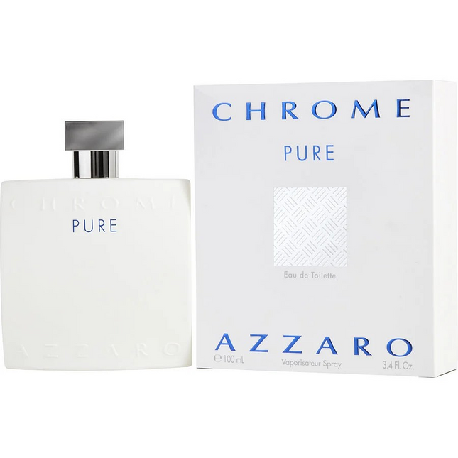Azzaro Chrome Pure Eau De Toilette Spray for Men