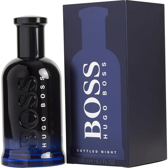 Boss Bottled Night Eau De Toilette Spray for Men by Hugo Boss