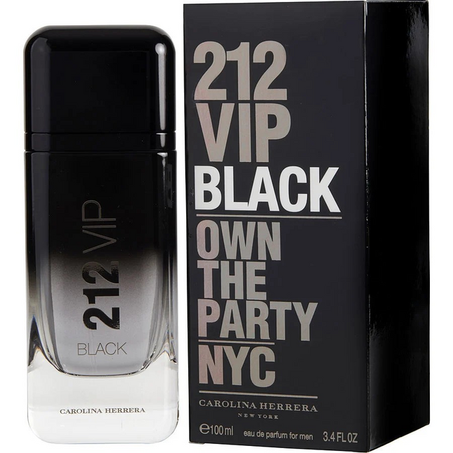 212 Vip Black Eau De Parfum Spray by Carolina Herrera for Men