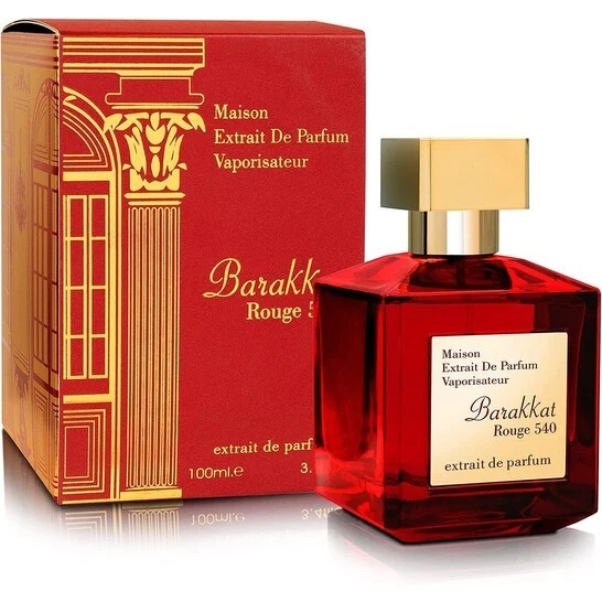 Fragrance World Barakkat Rouge 540 Extrait de Parfum Spray for Unisex