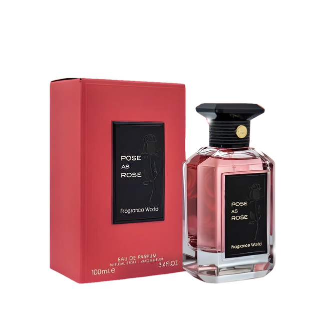 Fragrance World Pose as Rose Eau De Parfum for Women