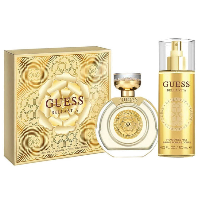 Guess Bella Vita 2pc Gift Set for Women (Confirm) (EDP) [3.4oz Eau de Parfum Spray, 4.25oz Fragrance Mist]