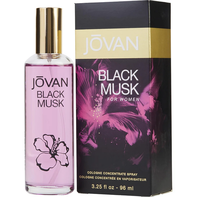 Jovan Black Musk Cologne Spray for Women