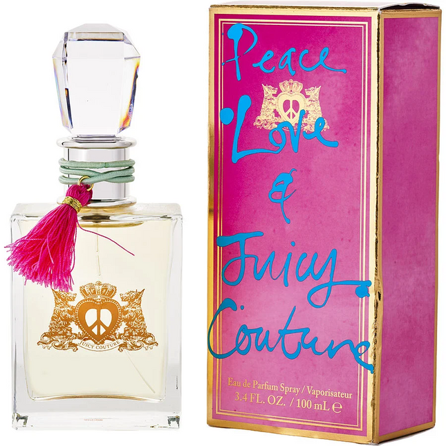 Peace Love & Juicy Couture Eau De Parfum Spray for Women By Juicy Couture