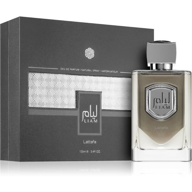 Lattafa Liam Grey Eau de Parfum Spray for Unisex