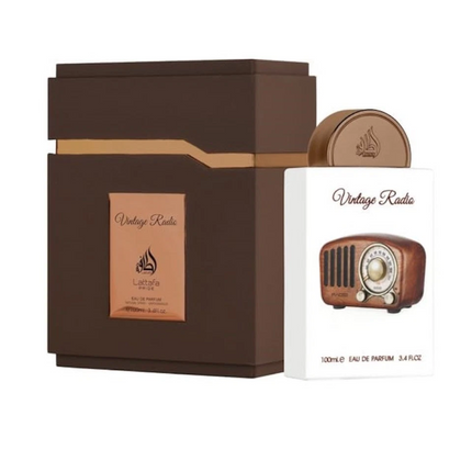 Lattafa Vintage Radio Eau de Parfum Spray for Men