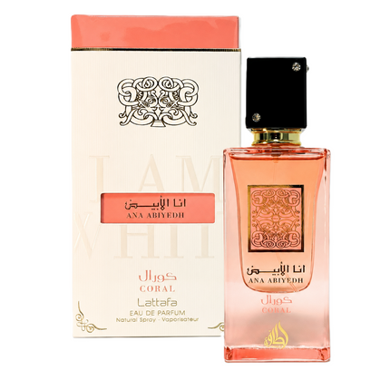 Lattafa Ana Abiyedh Coral Eau de Parfum Spray for Unisex