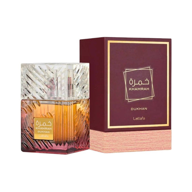 Lattafa Khamrah Dukhan Eau de Parfum Spray for Unisex