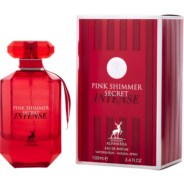 Maison Alhambra Pink Shimmer Secret Intense Eau De Parfum for Women