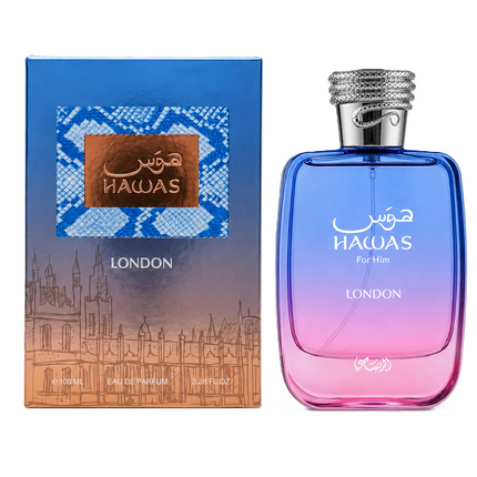 Rasasi Hawas London Eau de Parfum Spray for Unisex