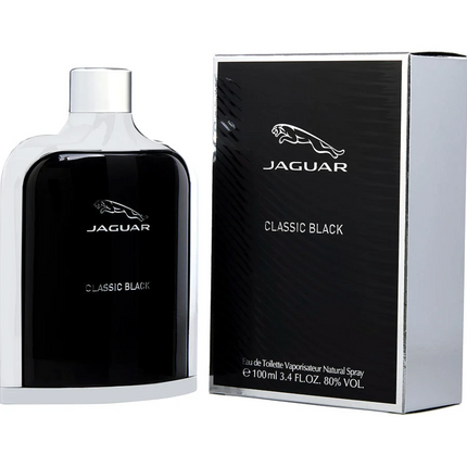 Jaguar Classic Black For Men Eau De Toilette Spray