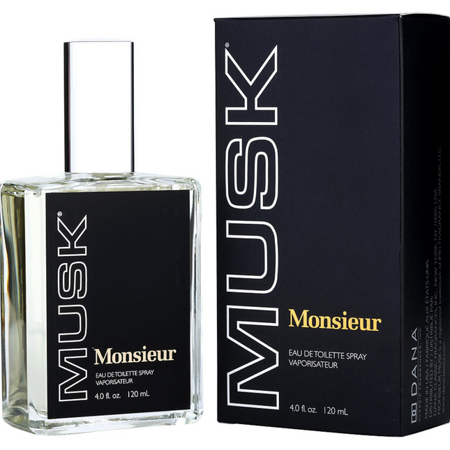 Monsieur Musk for Men Eau De Toilette Spray By Dana