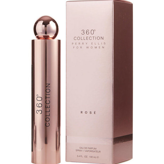 Perry Ellis 360 Collection Rose Eau De Parfum Spray for Women