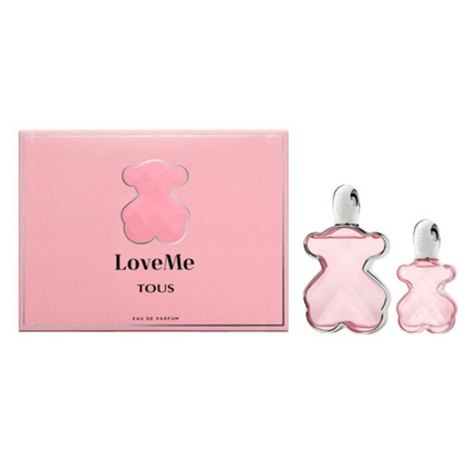 Tous LoveMe 2PC Gift Set for Women [3.0oz Eau de Parfum Spray, Tous Vanity Case]